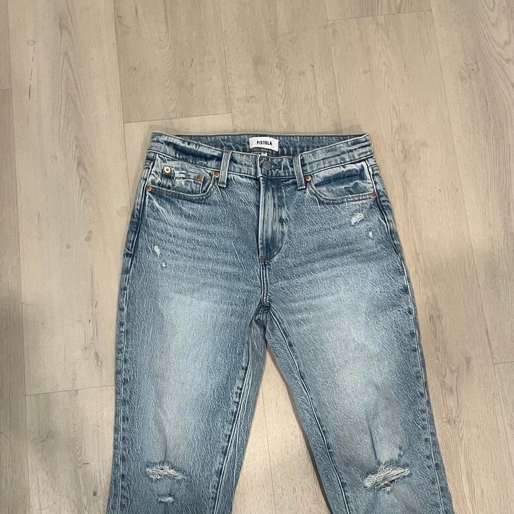 Pistola straight leg jeans light wash size 26 - Picture 3 of 8